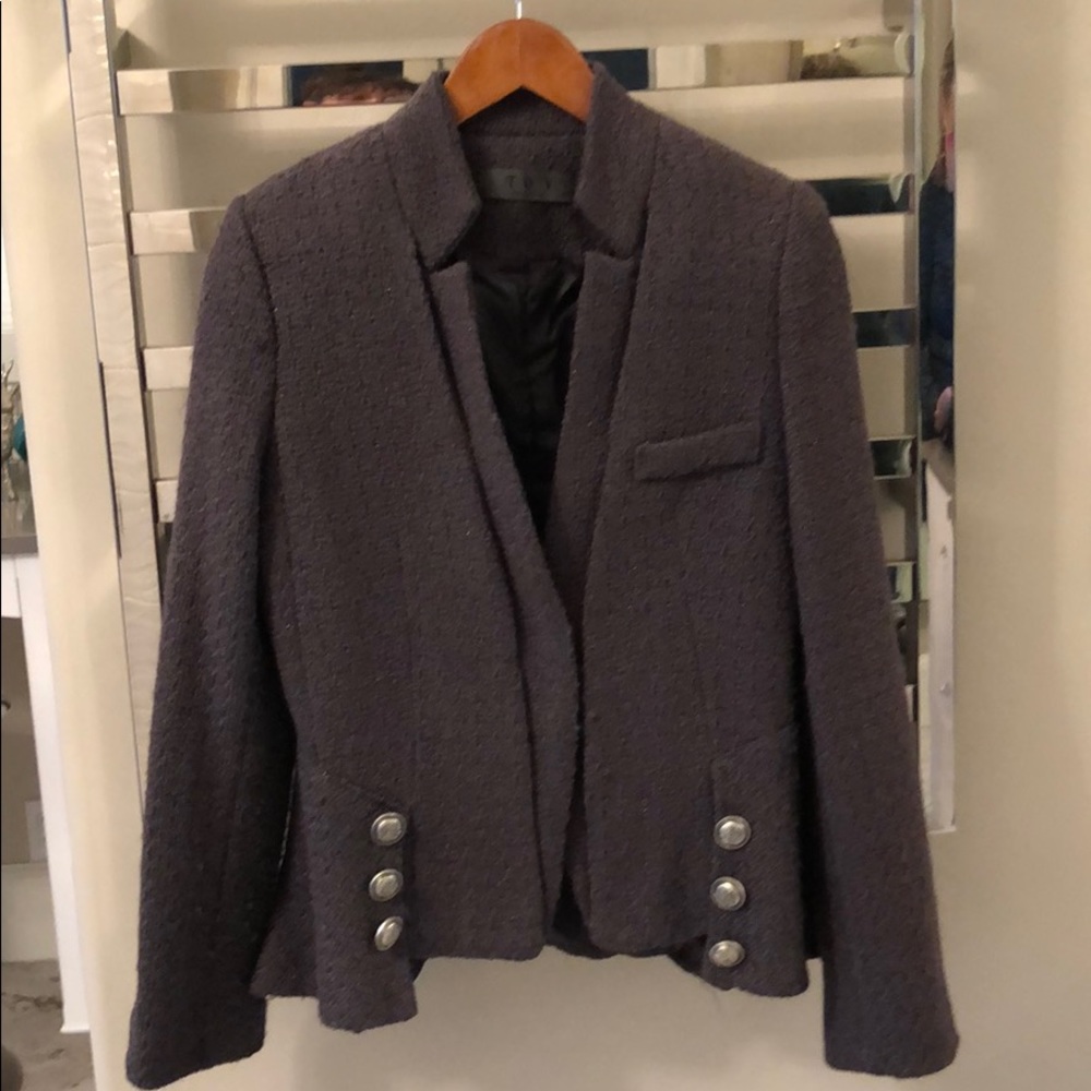 TOV wool blend jacket.